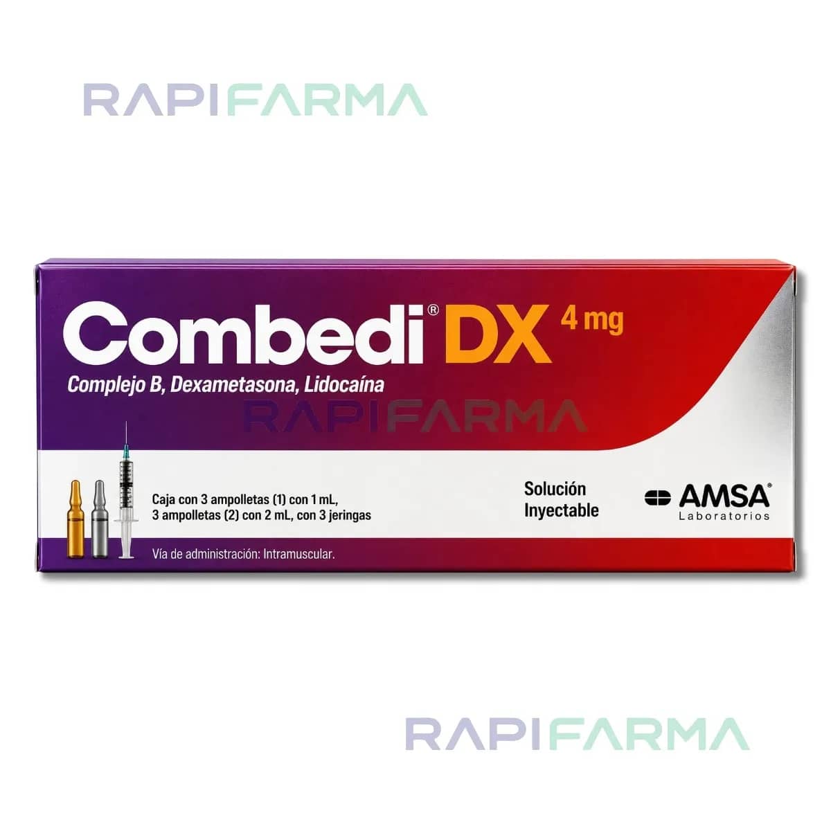 Complejo B Dexametasona Lidocaina iny (Combedi DX)