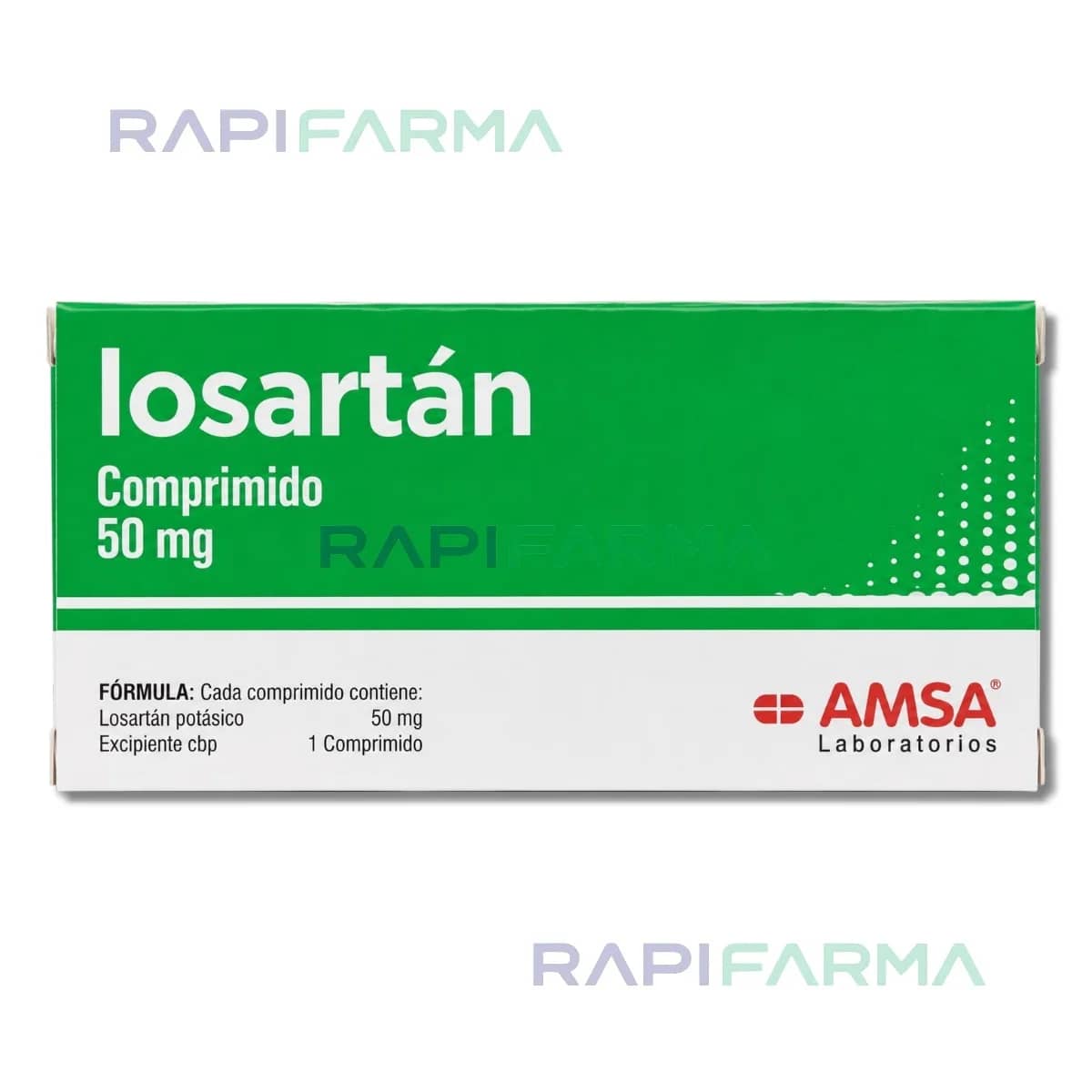 Losartán 50mg 30tab (Amsa)